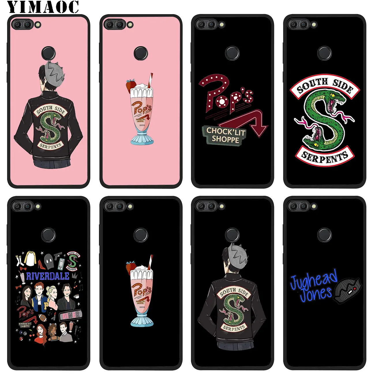 Мягкий силиконовый чехол YIMAOC Riverdale TV South Side Serpents для Huawei Honor 20 Pro 8C 8X 8 9 9X 10 Lite 7X 7A |