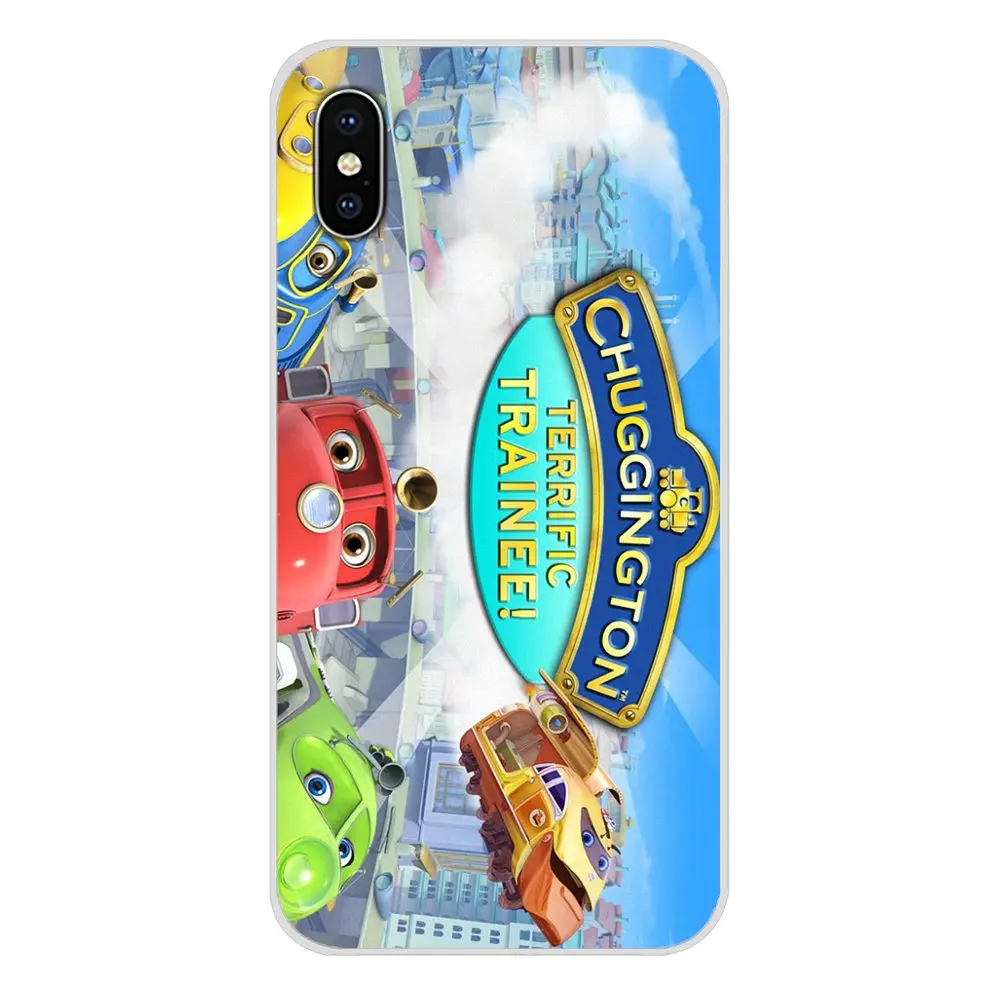 Chuggington детский поезд для Apple iPhone X XR XS MAX 4 4S 5 5S 5C SE 6 S 7 8 Plus ipod touch силиконовые чехлы