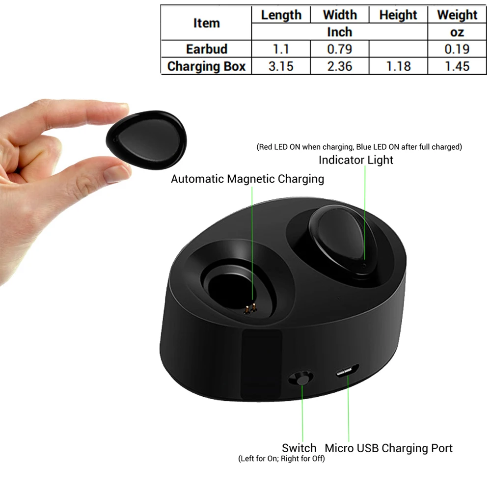 Время владельца K2 TWS Bluetooth наушники беспроводные стерео музыка с микрофоном