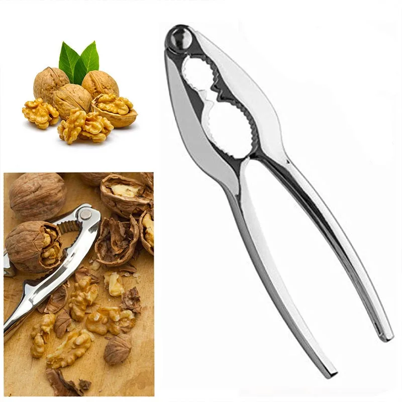 Nutcracker Sheller Crack almond Walnut Pecan Hazelnut Filbert Nut Kitchen Clip Tool Clamp Plier Cracker | Дом и сад