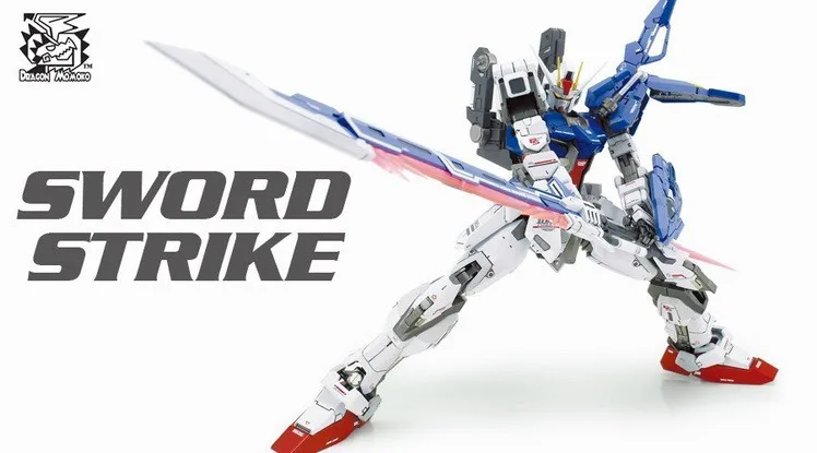 Дракон Момоко модель 1:100 MG RM GAT-X105+ AQM/E-X02 меч Strike Gundam