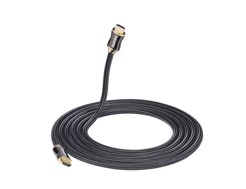 Robotsky высокое качество 4K* 2K HDMI 2,0 кабель 1/1. 5/2/3/5/8/10 м с золотым покрытием для PS4 Xbox проектор HD ЖК-дисплей Apple ТВ портативных ПК