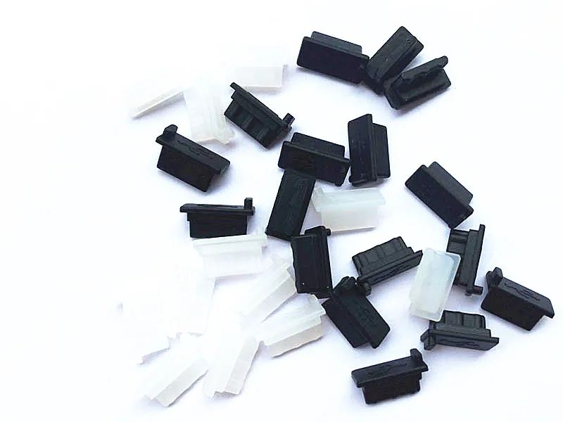 10-1000 шт USB отверстие разъем Пылезащитная Крышка для usb-разъема USB мастер пылезащитный колпачок силиконовый разъем