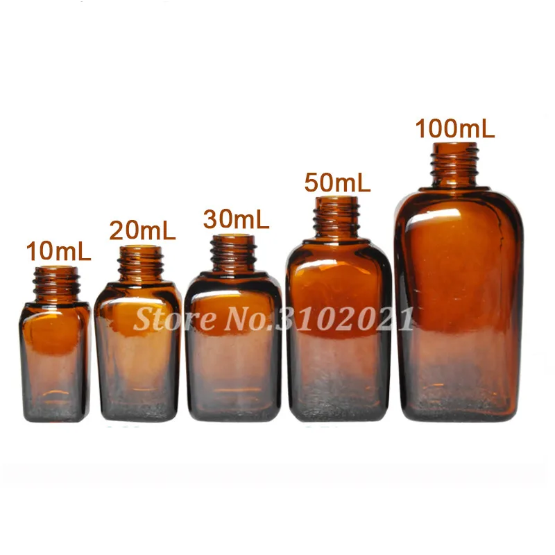 

5/10/15/20/30/50/100ml Empty Amber/Clear/Blue/Green Glass Massage Essential Oil Dropper Bottle Perfume sub bottling wholesale