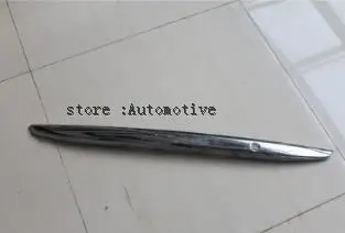 Автомобильный задний багажник литьевая крышка отделка для toyota corolla 2011 2012 2013 abs chrome