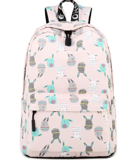 Joyloading школьный рюкзак с мультяшным принтом кролика в стиле преппи для студентов