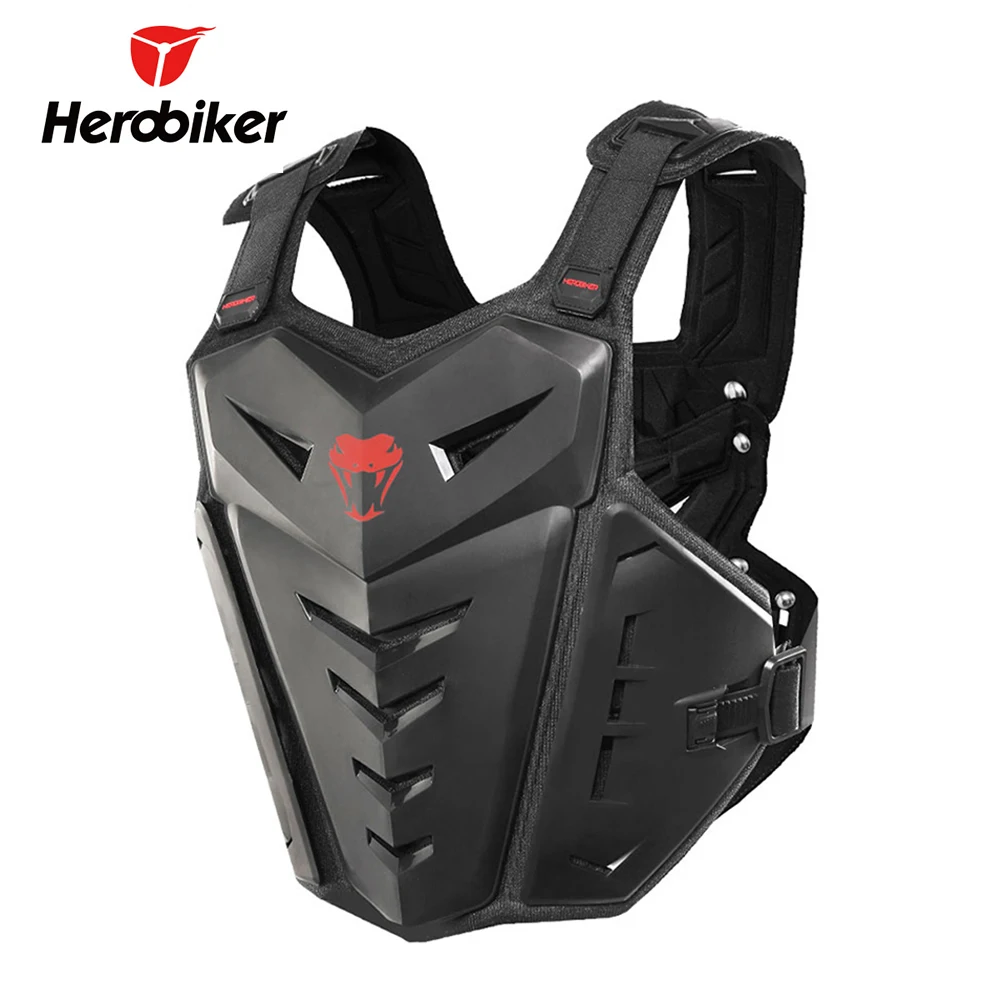 HEROBIKER мотоциклетная нательная защита Броня мото светоотражающий жилет