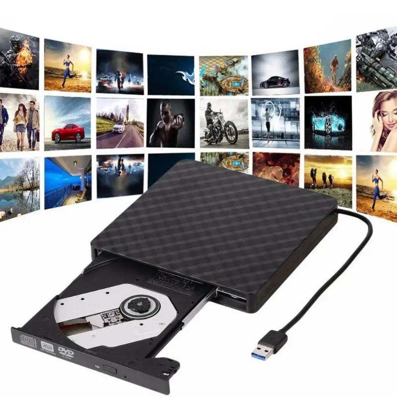 USB 3 0 внешний DVD записывающее устройство RW оптический привод CD/DVD ROM плеер для Apple Pro