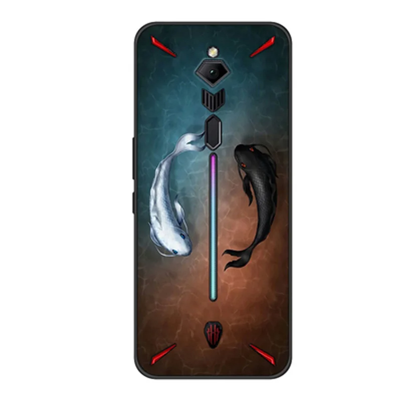 Чехол 6 65 дюйма для ZTE Nubia Red Magic 3 чехол NX629J Модный мягкий силиконовый из ТПУ Magic3
