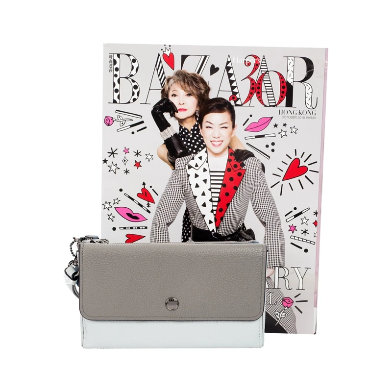Coach Colorblock тройной маленький браслет в гальке кожа Жасмин мульти 29911