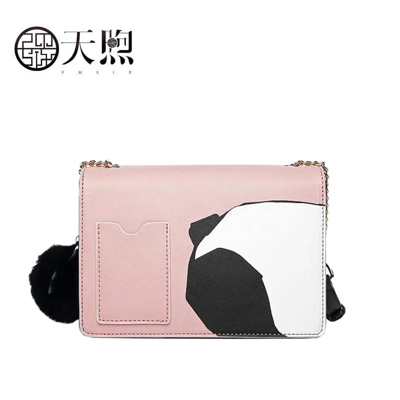 Женская сумка Pmsix новинка 2018 простая красная женская сумка-мессенджер маленькая