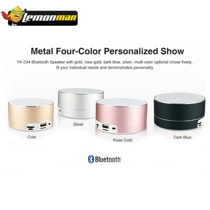 LemonMan A10 Bluetooth портативный беспроводной динамик для телефона ПК Handsfree Вызов CNC TF