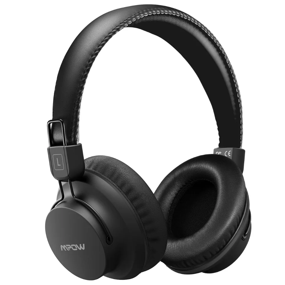 Оригинальные Mpow H1 беспроводные наушники Bluetooth 4,1 Гарнитура с шумоподавлением Heasphone мягкие вкладыши с сумкой для переноски для ПК ТВ MP3