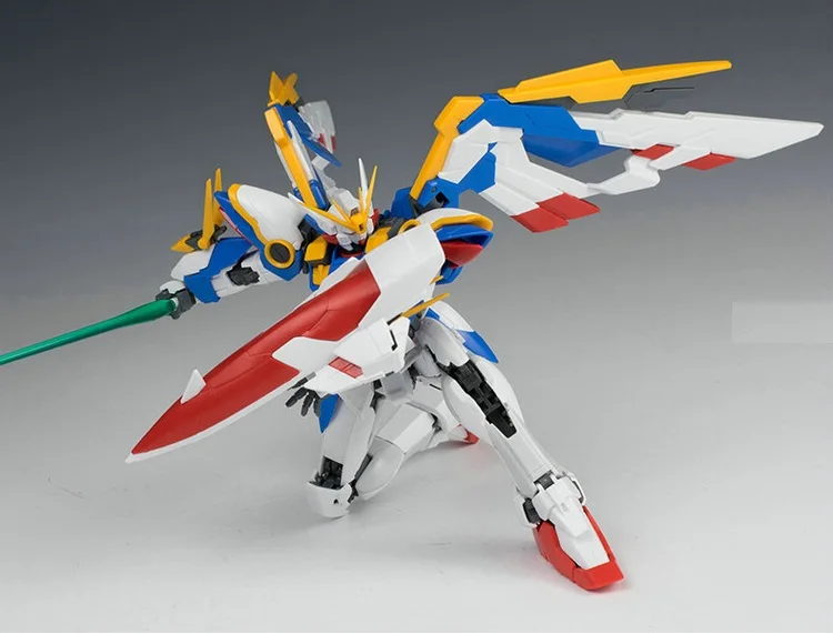Japaness Bandai Gundam Модель RG 1/144 крыло ноль Гундам EW Justice Freedom 00 Destiny Armor Unchained мобильный костюм детские игрушки