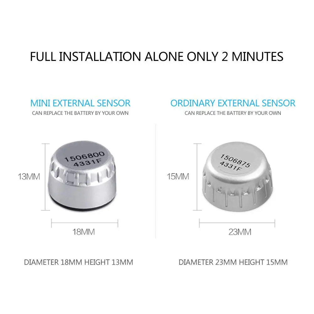 Автомобили Грузовики TPMS автомобиля беспроводной шин давление мониторинга