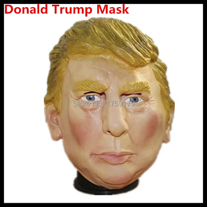 Горячая Распродажа дизайн Дональд Трамп маска латексная Реалистичная маска США магнат Дональд Трамп маска для лица