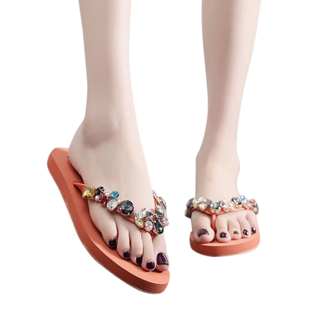 2020 шлепанцы SAGACE женские летние новые стильные пляжные тапочки богемная стильная