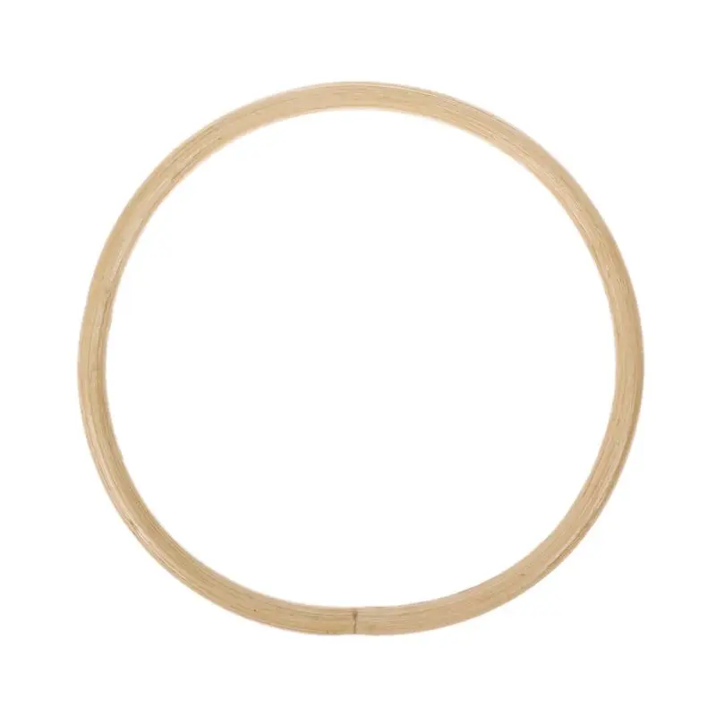 

1 x Round Bamboo Bag Handle for Handcrafted Handbag DIY Bags Replacement Accessories 15cm