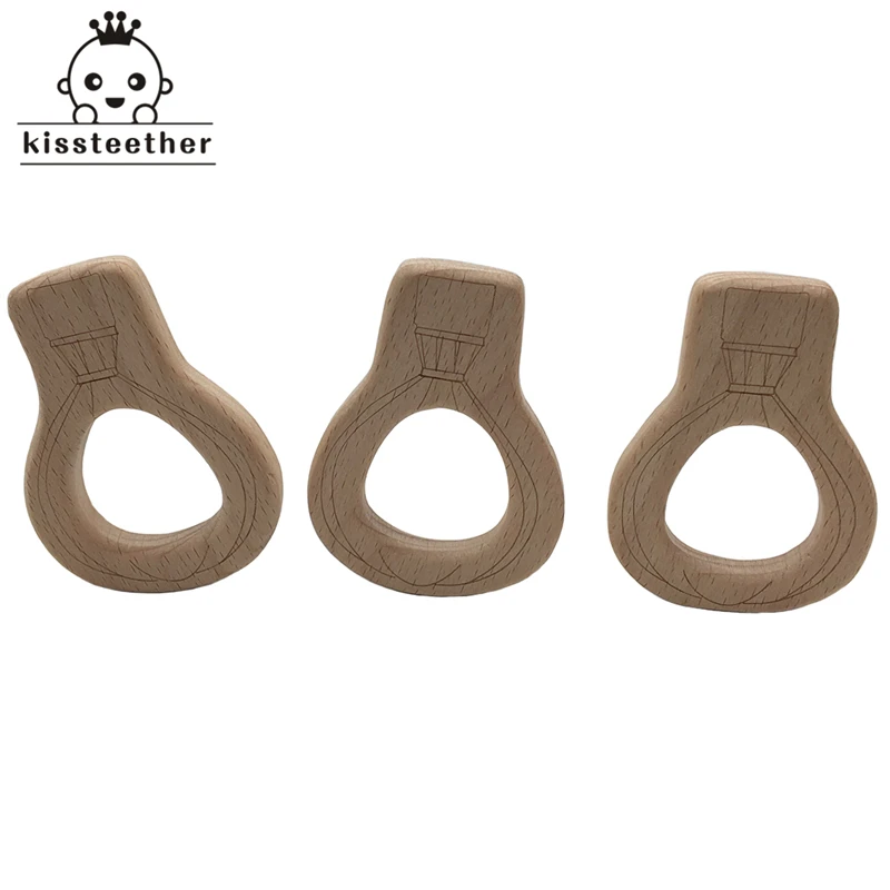 Mordedor de beb&eacute; con globo de aire caliente, colgante de joyer&iacute;a artesanal para beb&eacute;, collar, pulseras, accesorios, chupete sin BPA, mordedor de madera-3