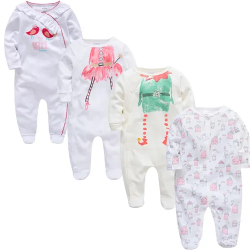 Новая детская одежда для новорожденных боди bebes Пижама для новорожденных комбинезон с длинными рукавами roupa de bebes Детские комбинезоны для мальчиков и девочек - Цвет: 85878841