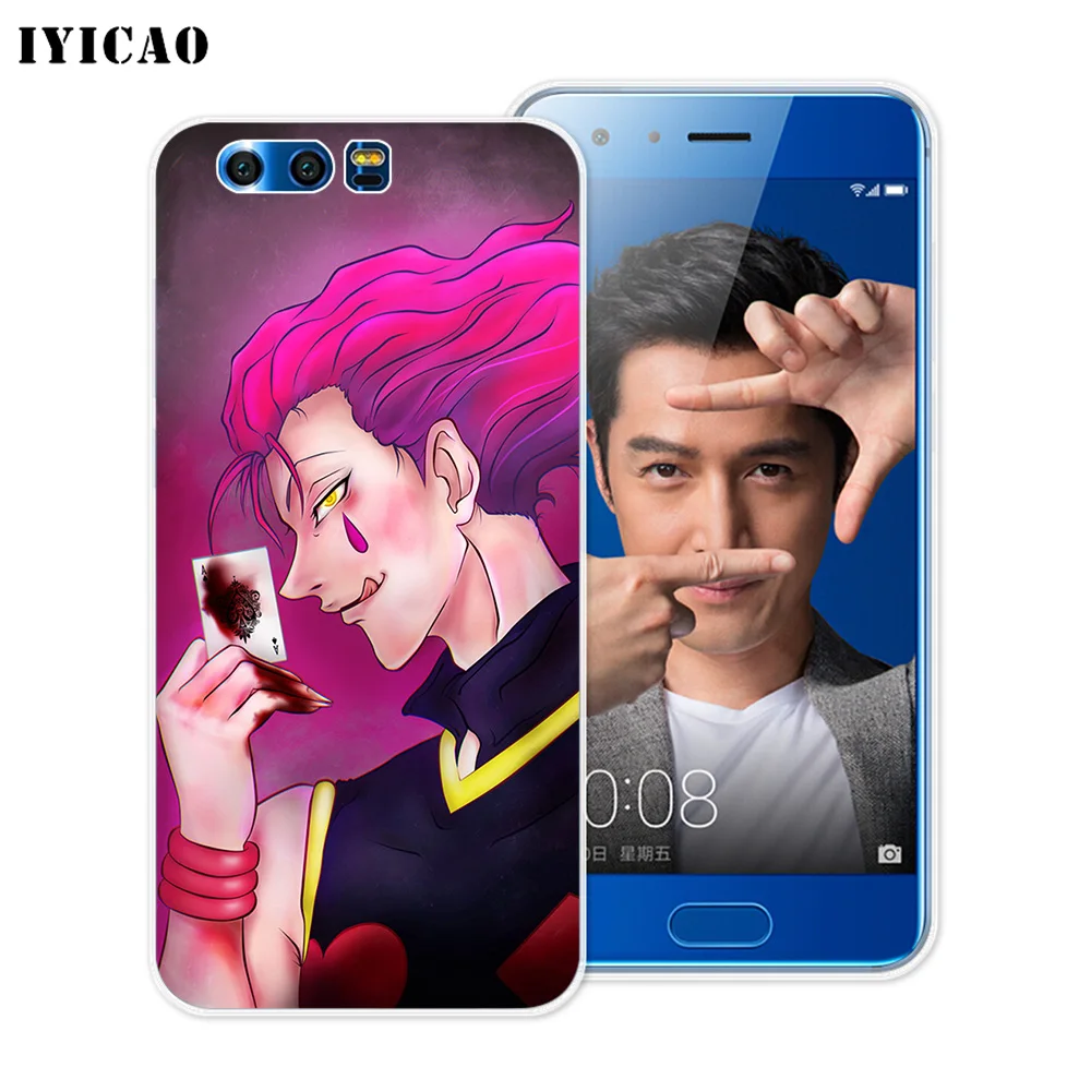 Мягкий силиконовый чехол IYICAO Hisoka hunter x Для Huawei Y9 Y7 Y6 Prime 2018 Honor 8C 8X 8 9 10 Lite 7X 7C 6A 7A Pro |