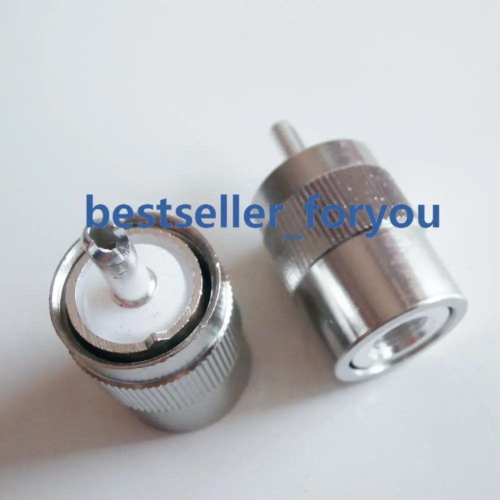 

10X Разъем UHF Male PL259 Plug припаянный кабель RG5 RG6 5D-FB LMR300