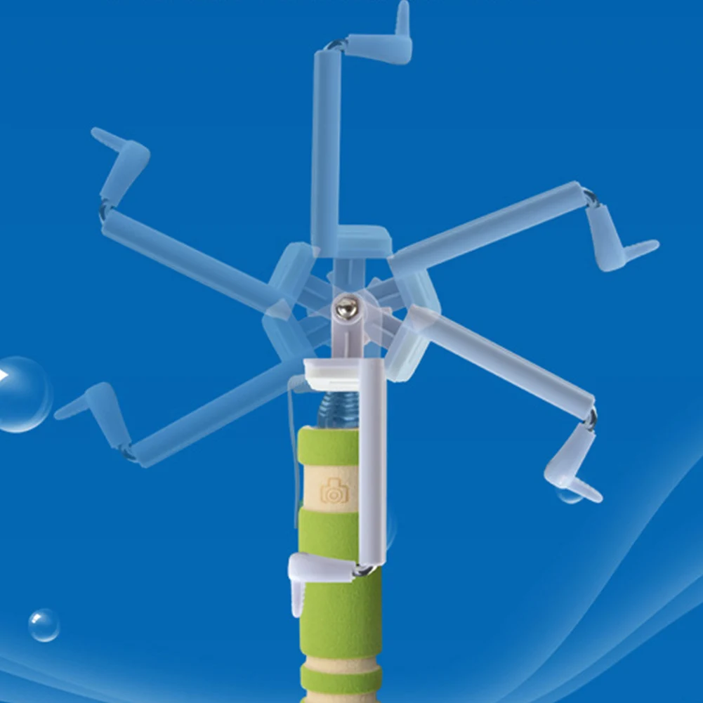 Мини Универсальный Регулируемый ручной селфи Палка с проводным управлением