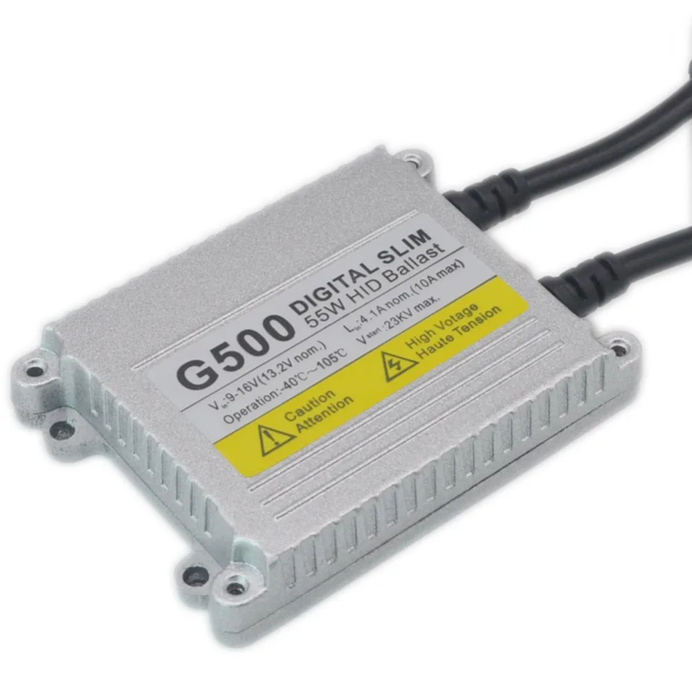 Один комплект H4 Xenon HID Kit Bi xenon лампа Высокая Низкая Автомобильная лампочка AC 55W