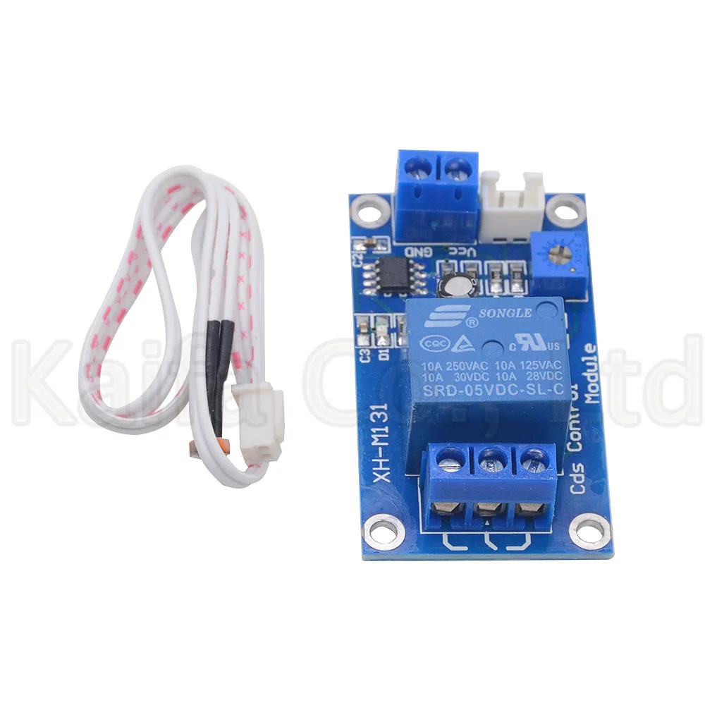 XH M131 DC 5V 12V 10A светильник Управление переключатель реле фоторезистора модуль