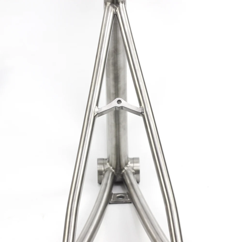 Silverock вилка с титановой рамой 451 20 &quot1 1/8&quot мини рамка дисковый суппорт тормоза