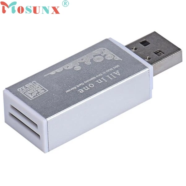 Mosunx заводская цена USB 2.0 все в 1 Multi чтения карт памяти 0217 Прямая