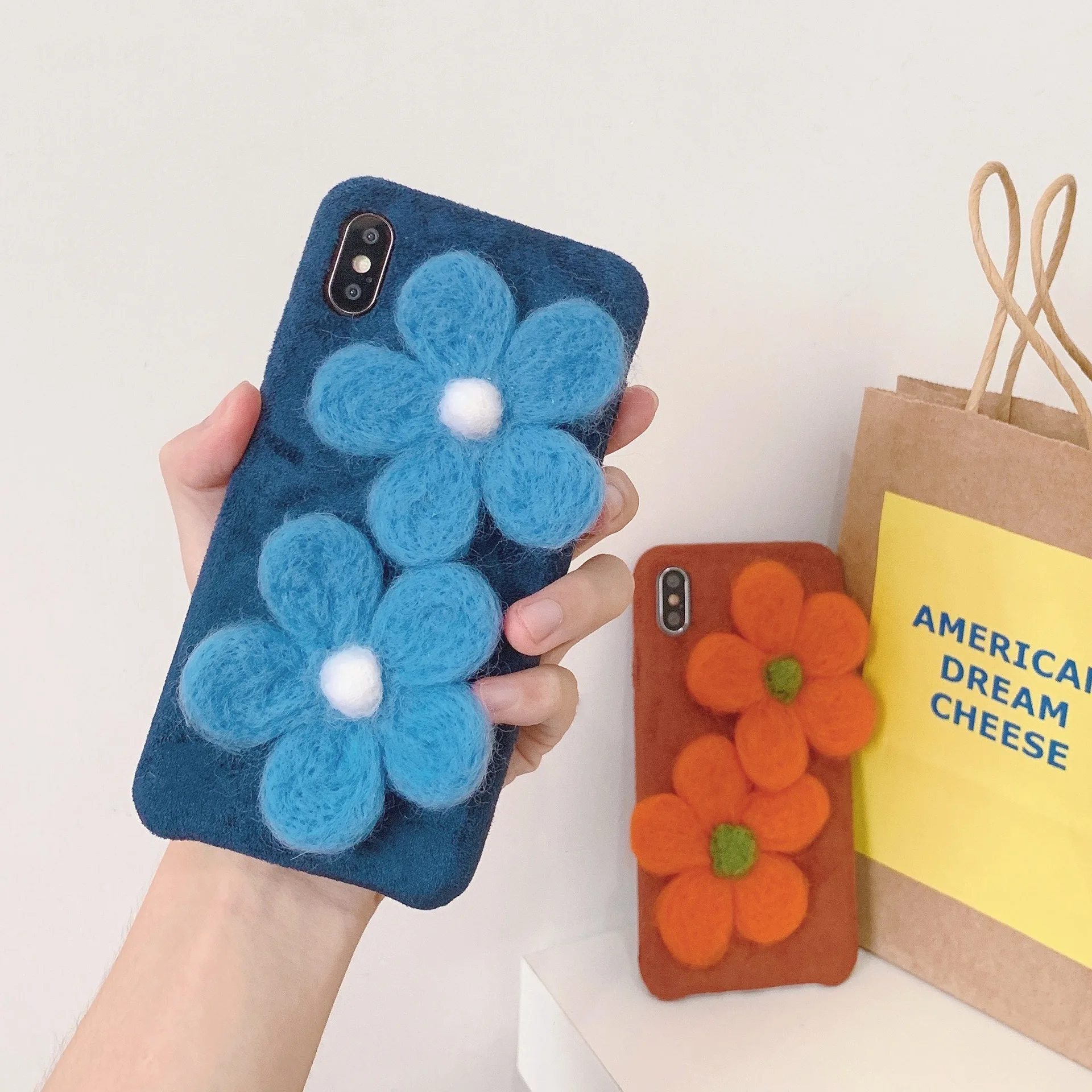 DECOCASE прекрасный цветок DIY Девушки телефонные чехлы для iphone 6 6s 7 8 Plus X XR XS Max чехол plus