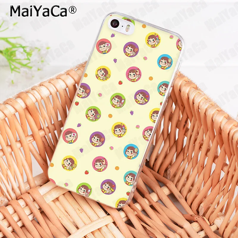 Fujiya молочный Пеко Чан Coque Shell чехол для телефона iphone 12 11 Pro 8 7 6 6S Plus X 5 5S SE XS XR