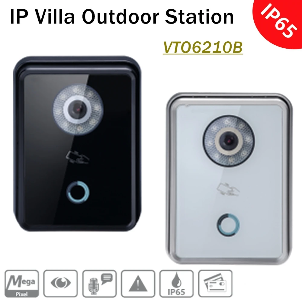 DH VTO6210B IP вилла Открытый станции HD CMOS камера с супер ночного видения и голос