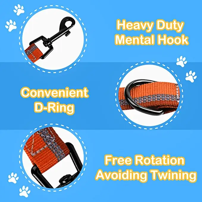 Нейлоновый Поводок для собак Мягкая сетчатая Светоотражающая рулетка маленьких