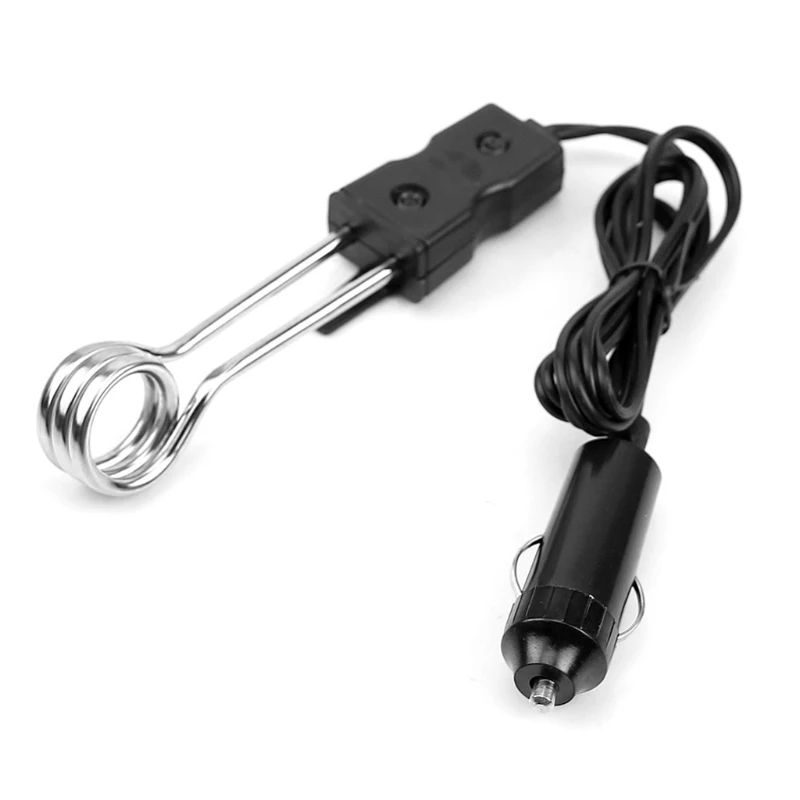 

Mini Portable New 12V Car Immersion Heater Tea Coffee Water Auto Electric Heater