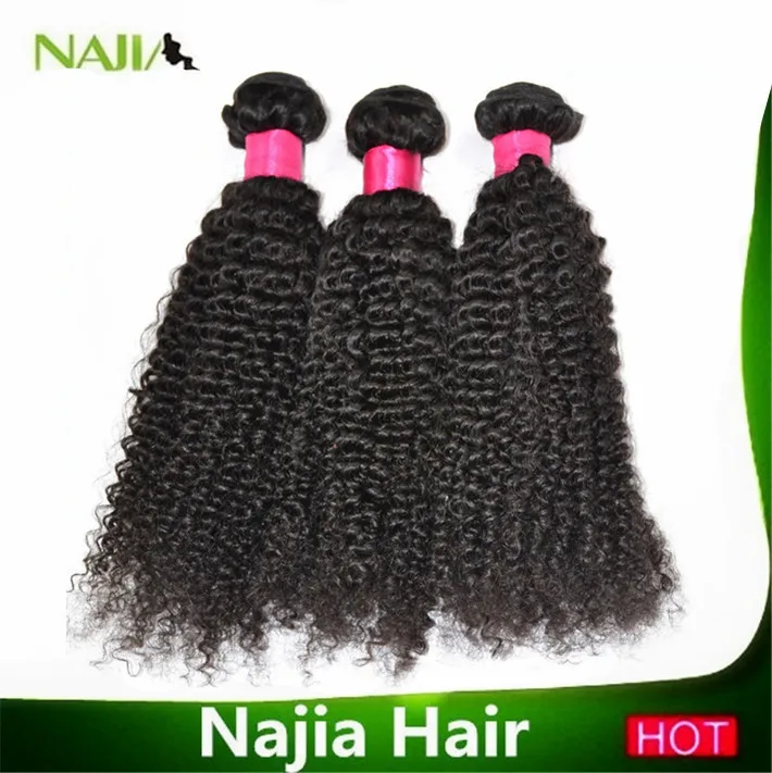 2015Cheapest Kinky Curly Hair Weaves lovely hair 3pcs/lot for beautiful woman |