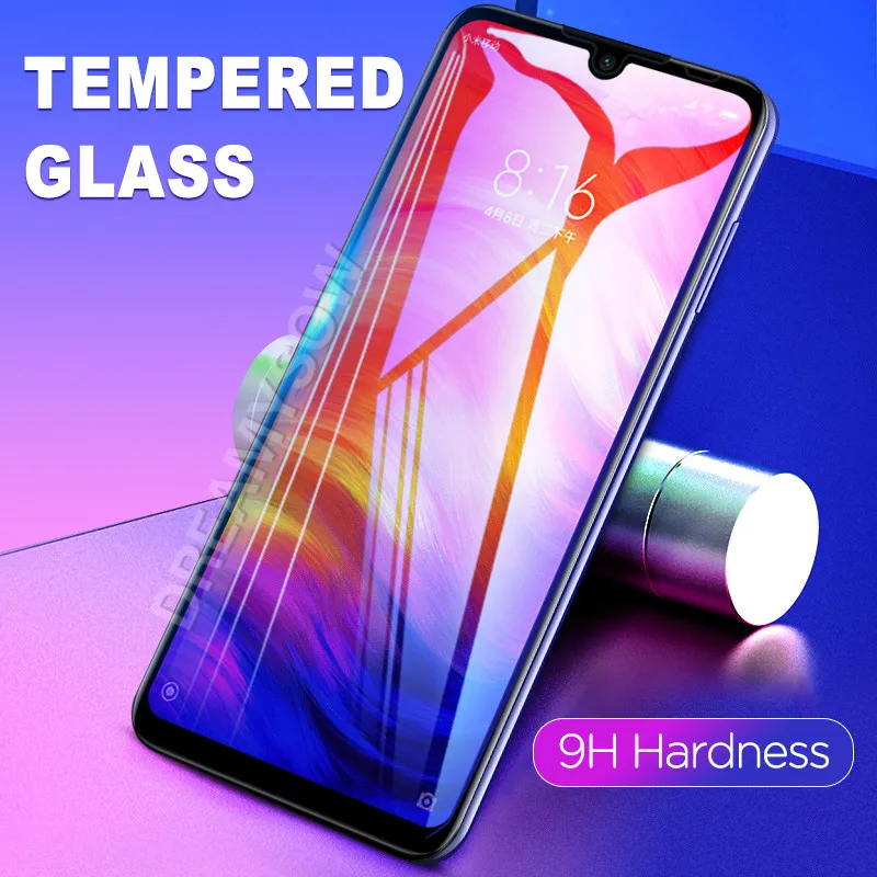 Защитное стекло закаленное 2.5D 9H для Xiaomi Redmi 7A/K20 Pro/Note 7/6 Pro/5/6A/Mi 9/8 Lite|Защитные стёкла