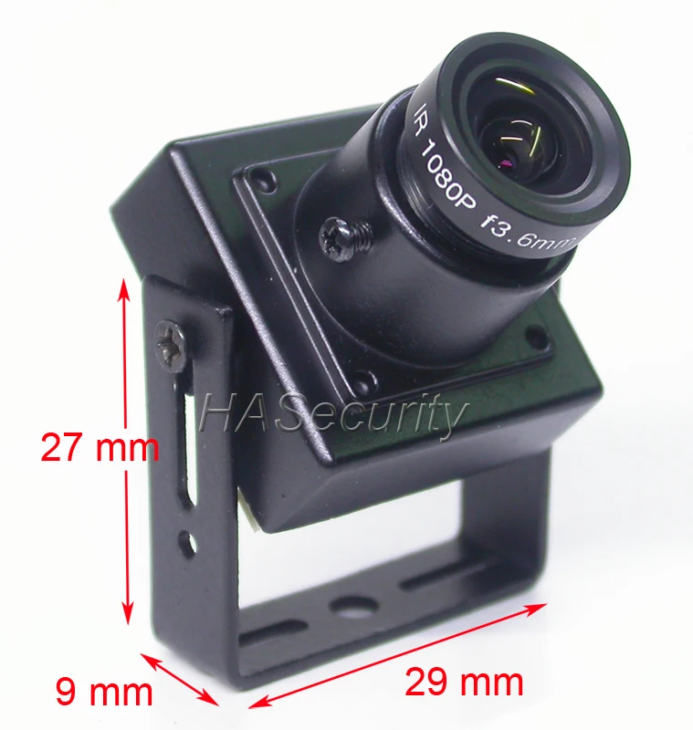 Мини блок 25x25x10 мм фотокамера AHD H / CVBS 1/2.8 &quotSony STARVIS IMX307 CMOS + NVP2441 модуль камеры