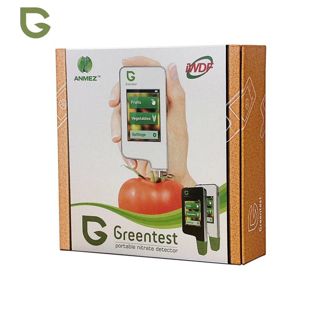 Greentest 1 высокая точность цифровой еда нитратный тестер фрукты овощи нитрат обнаружения окружающей среды безопасности тестер здоровье