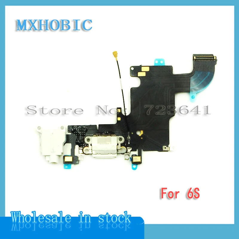 MXHOBIC 10 шт./партия зарядное устройство с USB док-разъемом гибкий кабель для iPhone 6 S Plus 4," 5,5" микрофон для наушников лента