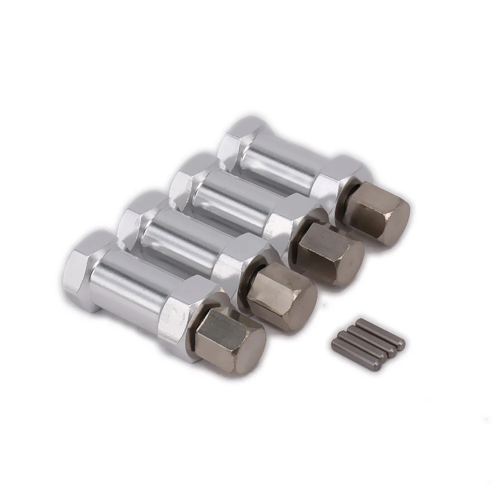 Колеса с шестигранной концентратор 12 мм до 25 Удлинительный адаптер x 4 длиннее