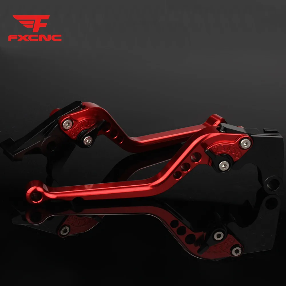 Фото Рычаг тормоза и сцепления мотоцикла FXCNC, алюминиевые рычаги для Aprilia RS125 RS 125 2006 - 2010 2009 2008 2007, аксессуары для мотоциклов №1