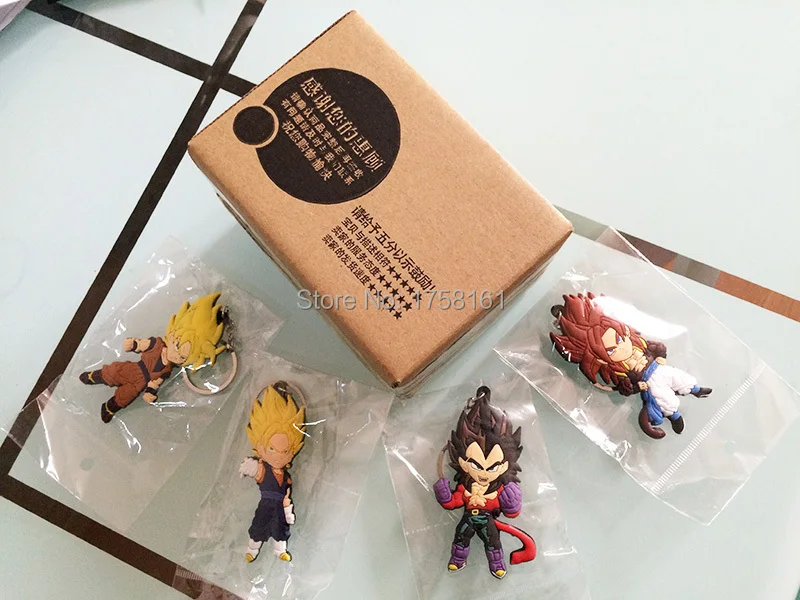 Брелки из аниме Супер саиянь Мультяшные фигурки дракона B Z кулон Коллекционная