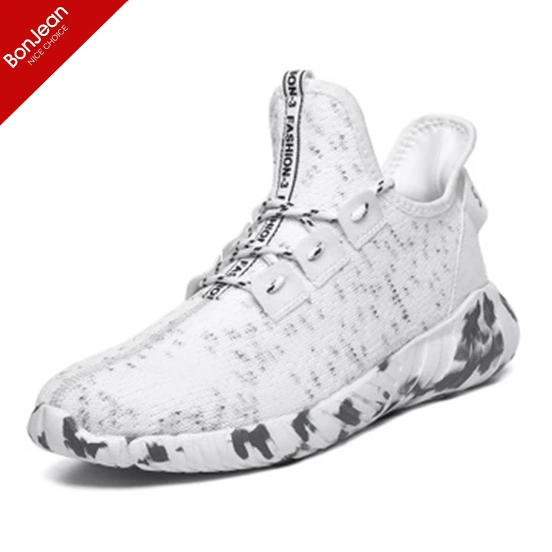 Для Мужчин's повседневное легкий спортивный баскетбольные кеды Мода Quick Reaction