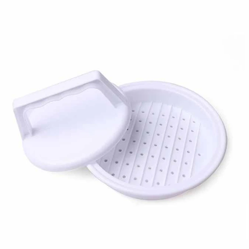 1 pc Hamburger Mold Maker Multi-function Sandwich Meat Kitchen Barbecue Tool DIY Home Cooking Tools White | Дом и сад