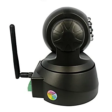 FKH SP-T01WP Wireless Wifi Pan/Tilt IP Camera with Micro SD Slot(IR IR CUT Motion Detection Two Way Audio P2P Black) |