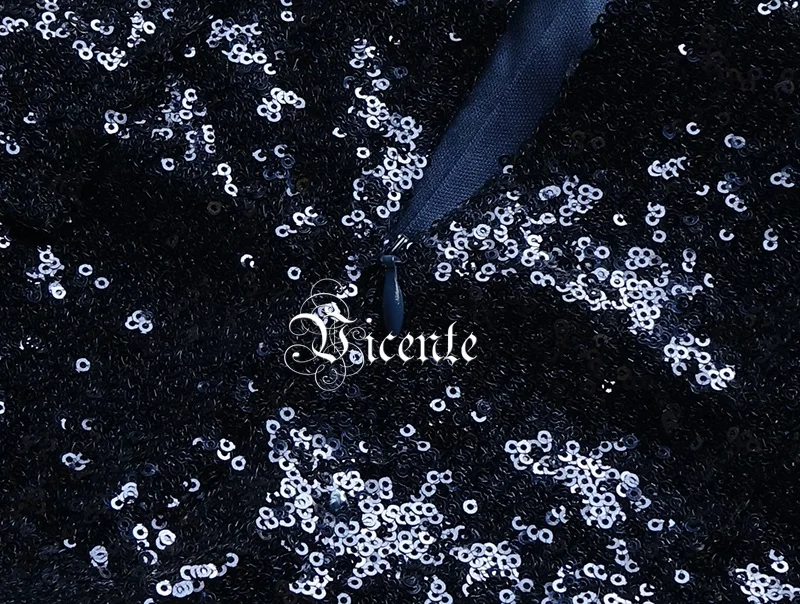 2020 New Chic Elegant Appliques Sheer Mesh Splicing Purple Sequins Design Half Sleeves O Neck Celebrity Party Long Dress | Женская