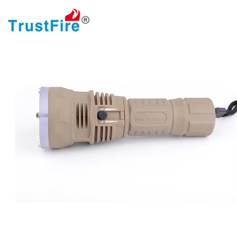 TrustFire DF001 CREE XM L2 650 люмен светодиодный фонарик для дайвинга (1x26650)|Фонарики и