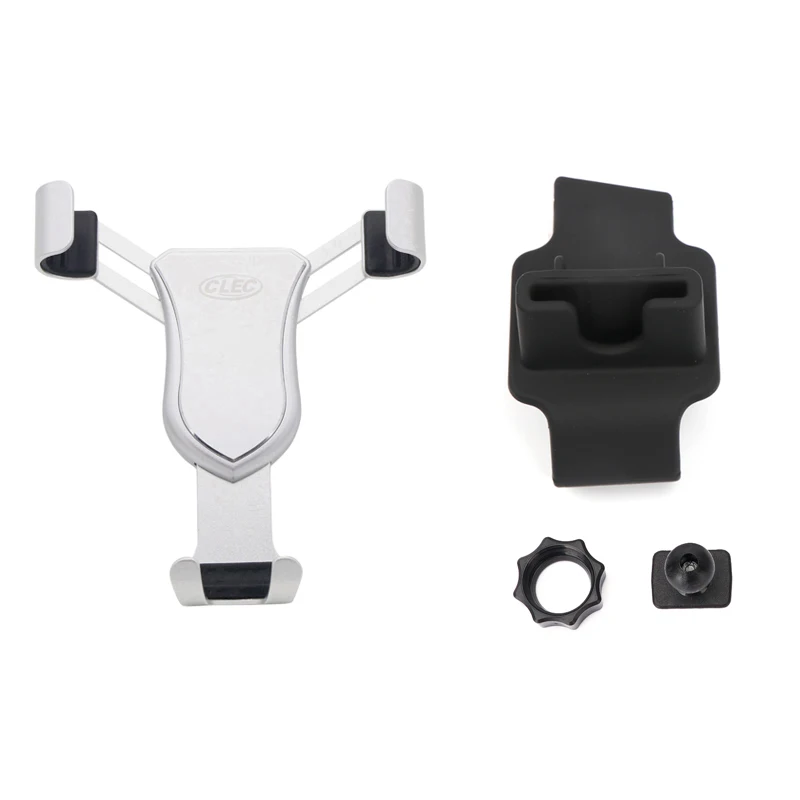 Silver Правосторонний Автомобильный держатель для телефона Air Vent Mount Stand Gravity смартфон Подставка для сотового телефона для Toyota Alphard AH30 - Название цвета: Silver